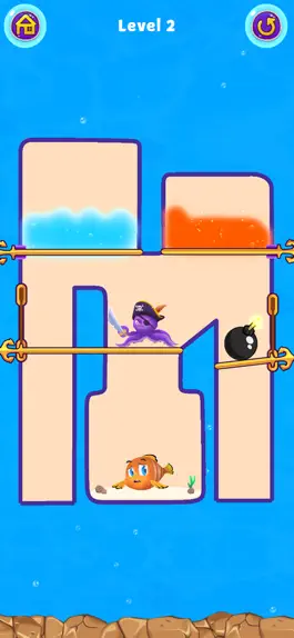 Game screenshot Fish Pin - Pull The Pin apk