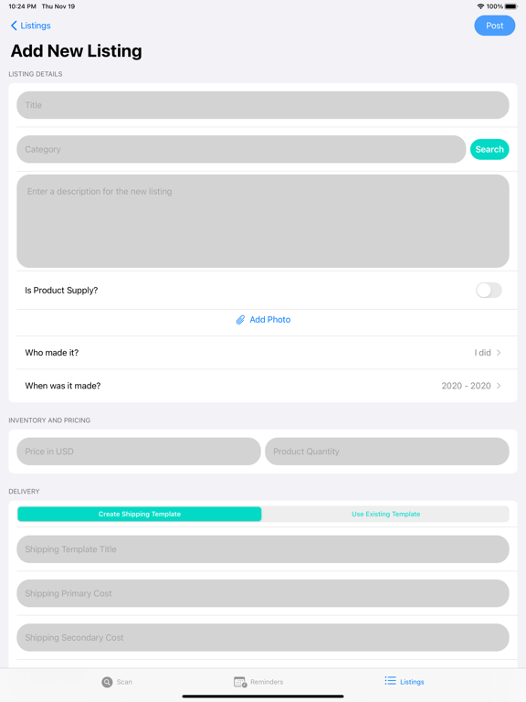 Screenshot #4 pour Proflipperz-Listings Assistant