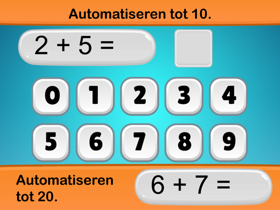 Rekensommen automatiseren iPad app afbeelding 2