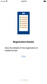 Hazmat Registration Search screenshot