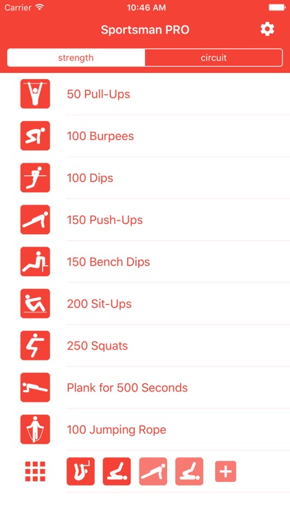 Sportsman. Bodyweight Workout.