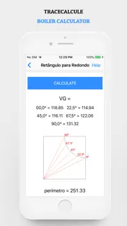 tracecalcule boiler calculator iphone screenshot 3