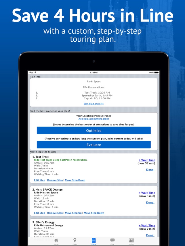 Disney World Lines TP on the App Store Disney World Lines TP on the App Store
