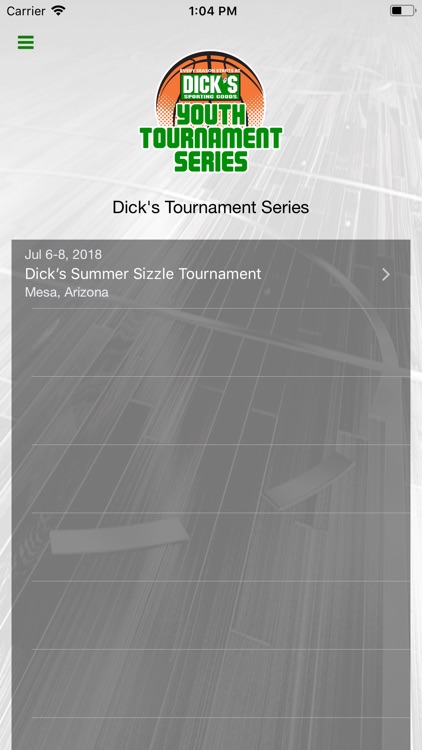 Dick's Tournament Series