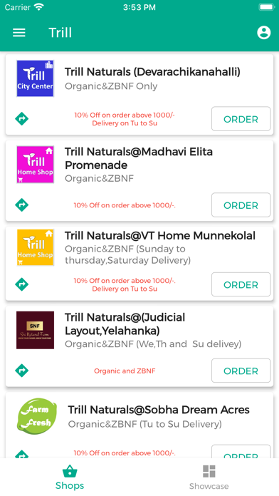 Trill - Buy Organic, ZBNF, F&V Screenshot