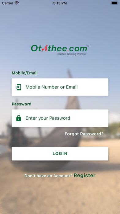 Otithee Property Owner Screenshot