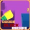 DodgeBlockEscape is an endless runner fun based game that gets more interesting as you venture further in the simple one touch based game