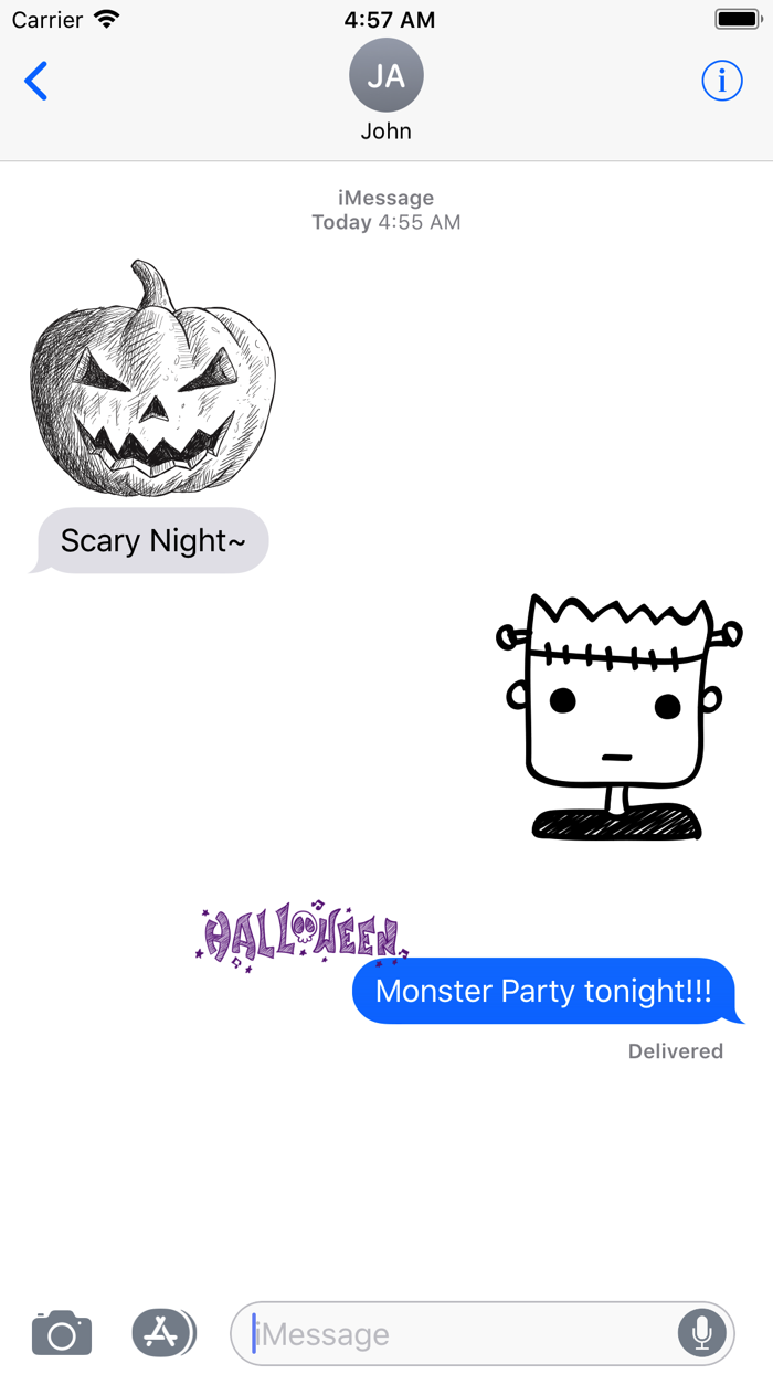 Halloween Sketch Elements