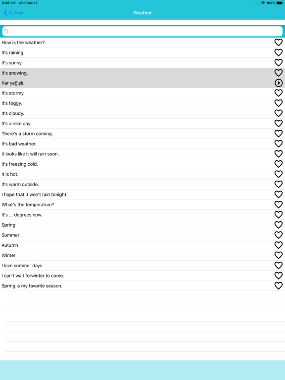 MTL Learn Turkish iPad screenshot 4 - Education app