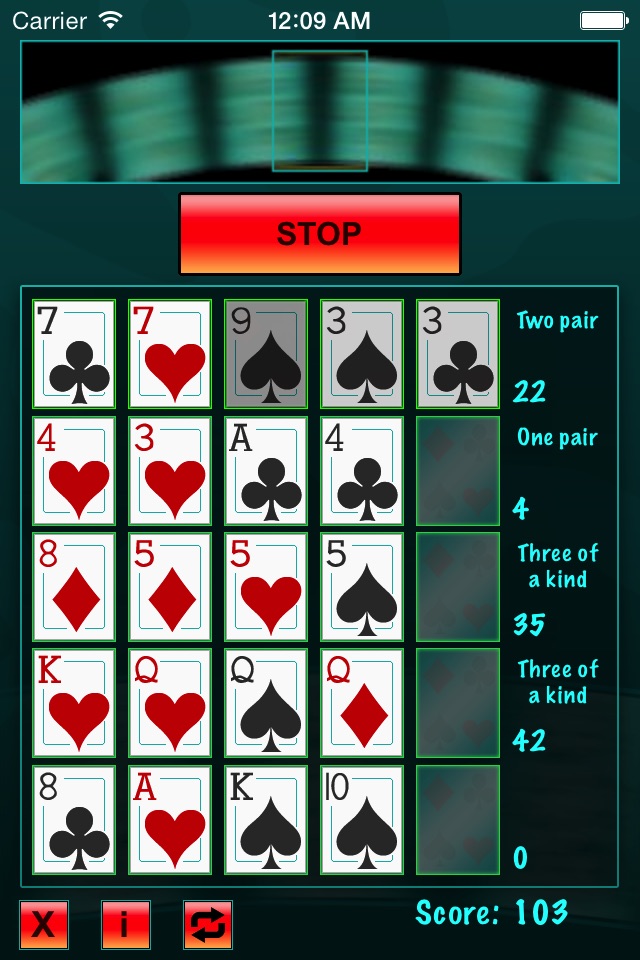 Poker Wheel screenshot 2