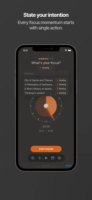 Screenshot 2 of Session Pomodoro Focus Timer 2.13.30