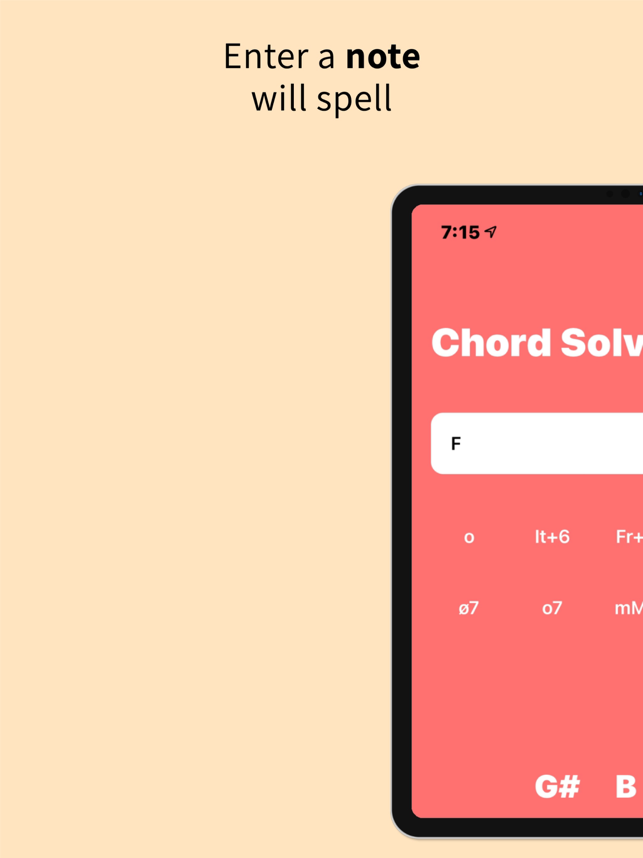 ‎Chord Solver Screenshot