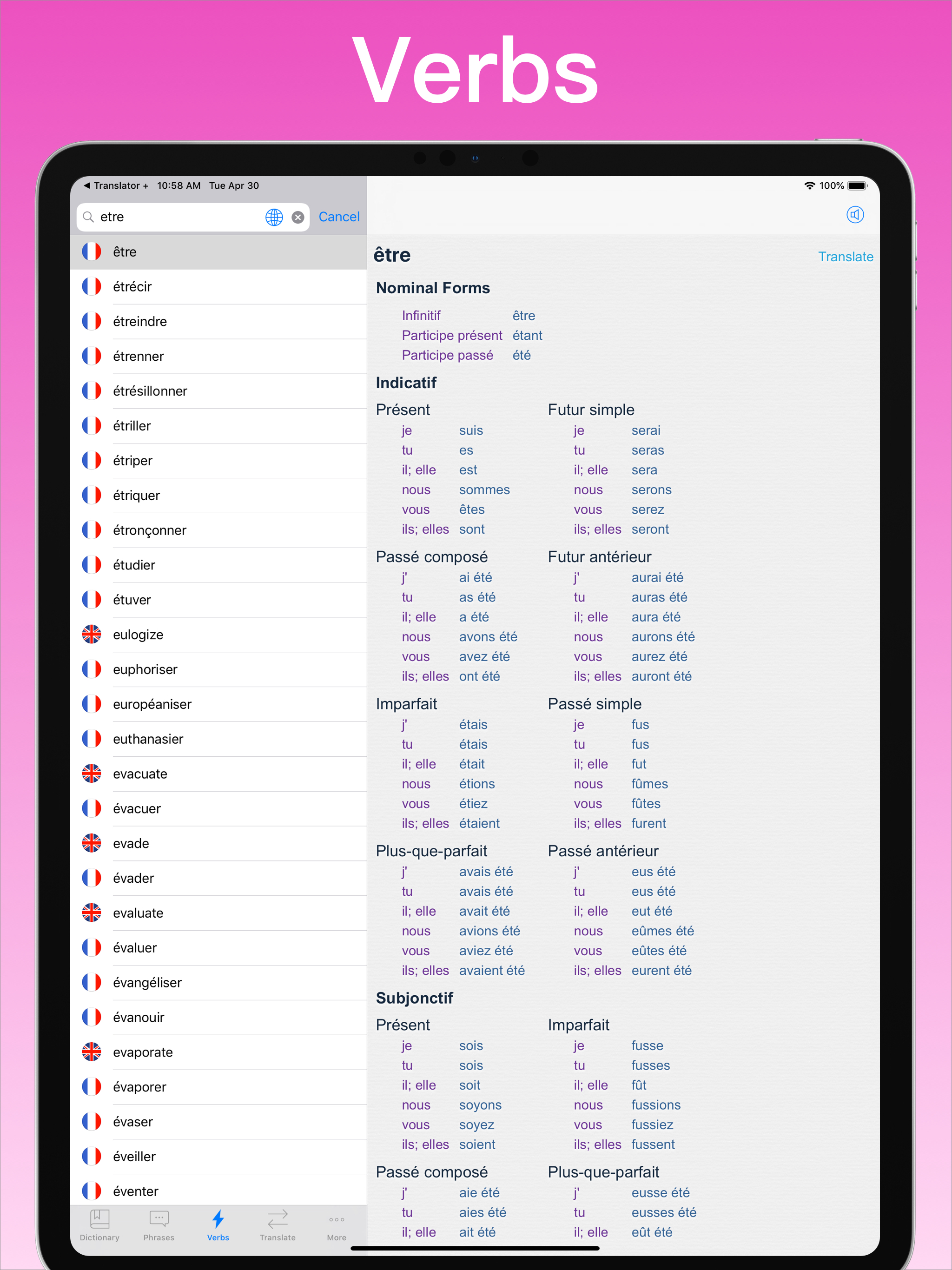 French Translator Dictionary +
