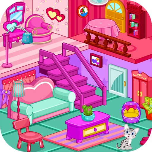Interior home decoration game iOS App