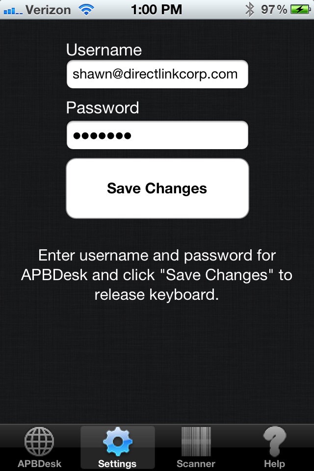 APB Desk App screenshot 2