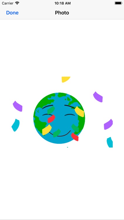 Green Earth Day Animated Emoji