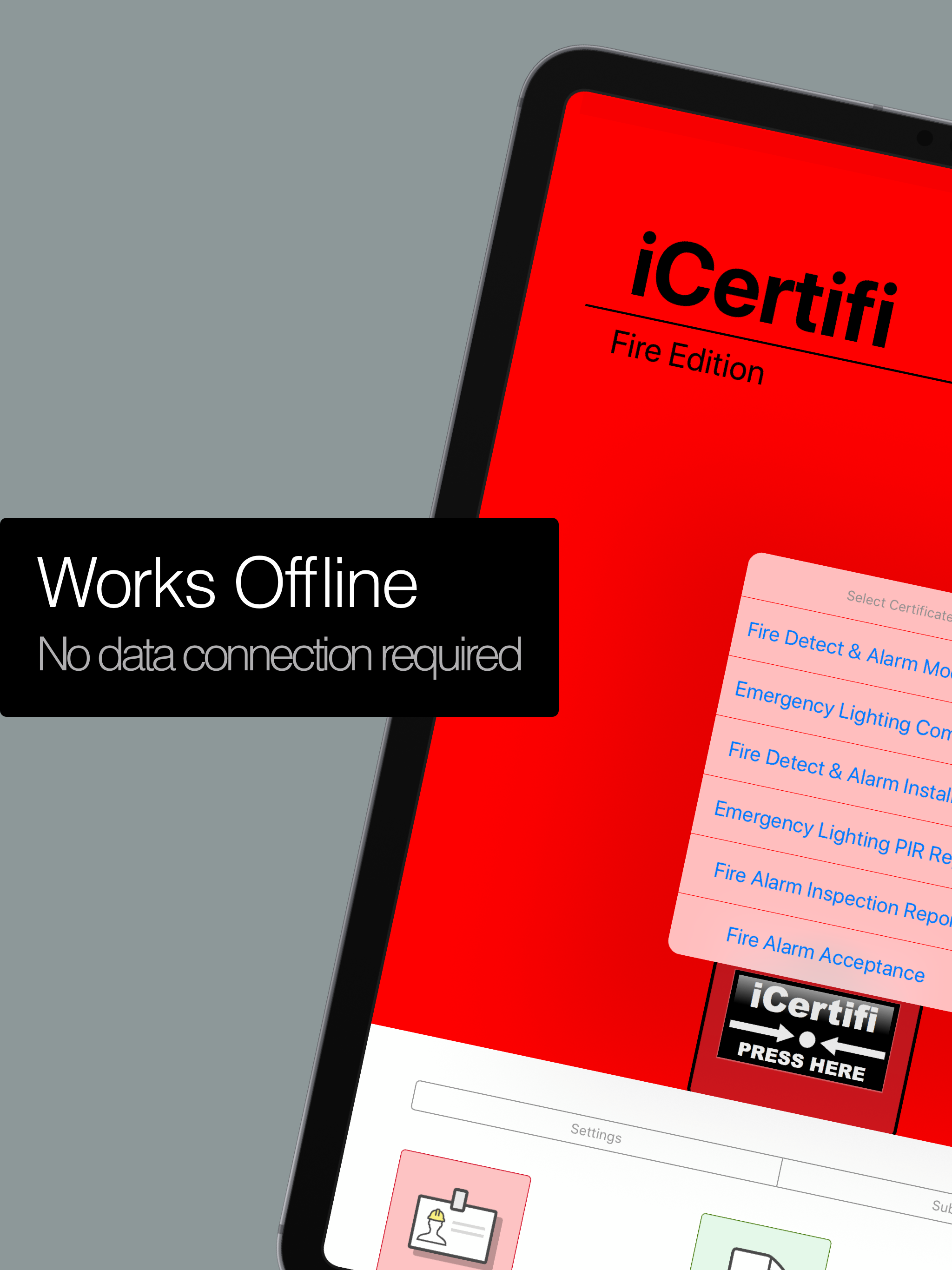 iCertifi Fire Edition