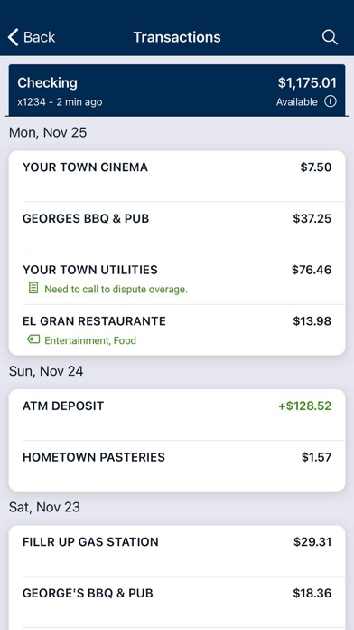 Farmers State Bank Screenshot