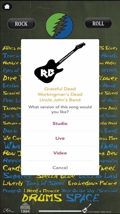 RockBoardz Music Player