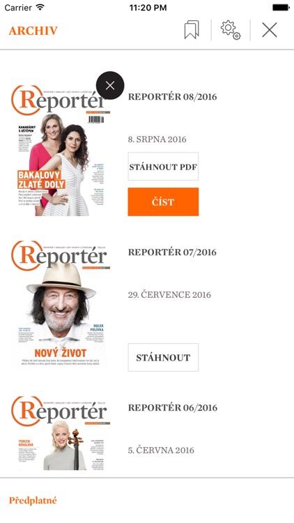 Reportér magazín screenshot-4