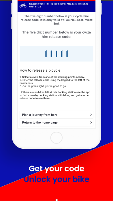 Santander Cycles Screenshot