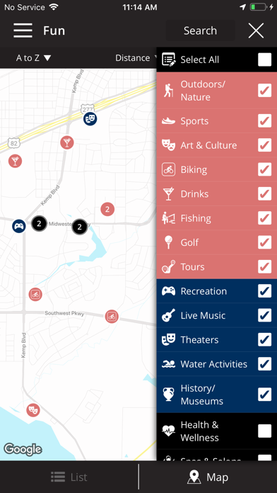 Visit Wichita Falls TX Screenshot