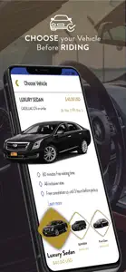 Black Car Lux Chauffeur Servic screenshot #6 for iPhone