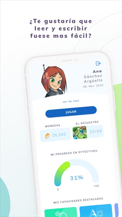 Dytective para la dislexia Screenshot