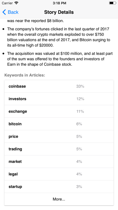 Screenshot #3 pour Coinsights