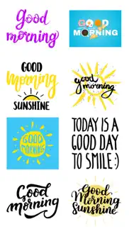 How to cancel & delete good morning stickers pack app 3