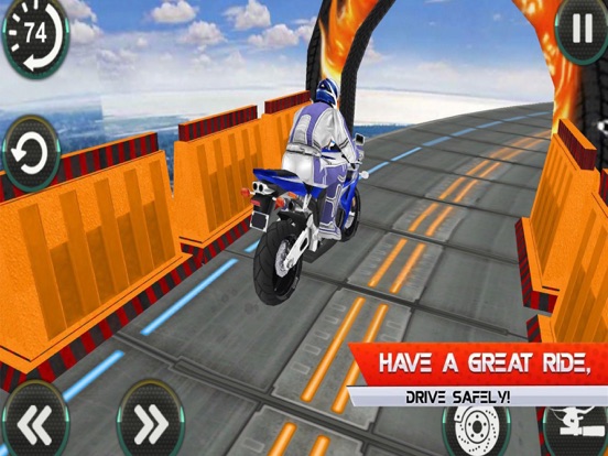 Screenshot #5 pour Sports Bike Rider: Tricky Stun