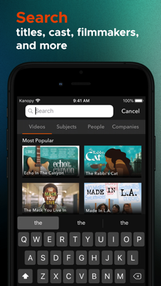 Kanopy screenshot 5