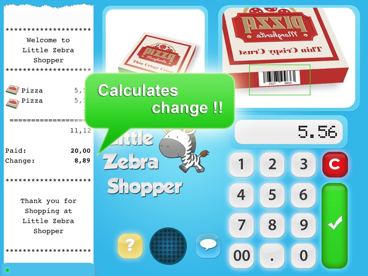 Little Zebra Shopper