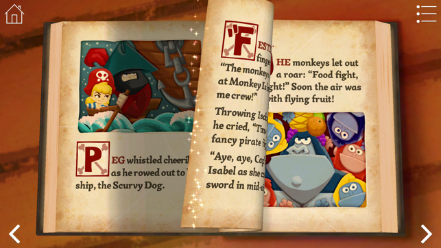 ‎StoryToys Pirate Princess Screenshot