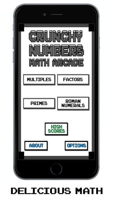 Screenshot #1 pour Crunchy Numbers Math Arcade