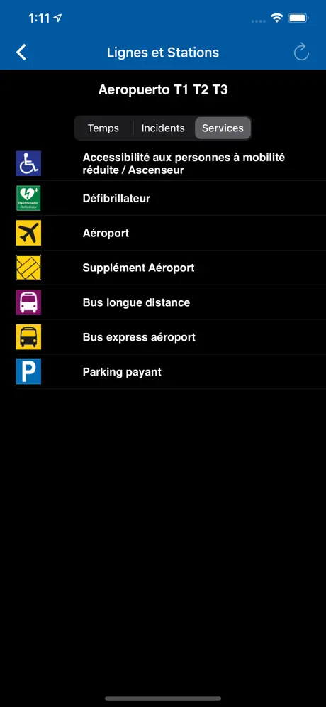 Officielle  Metro de Madrid