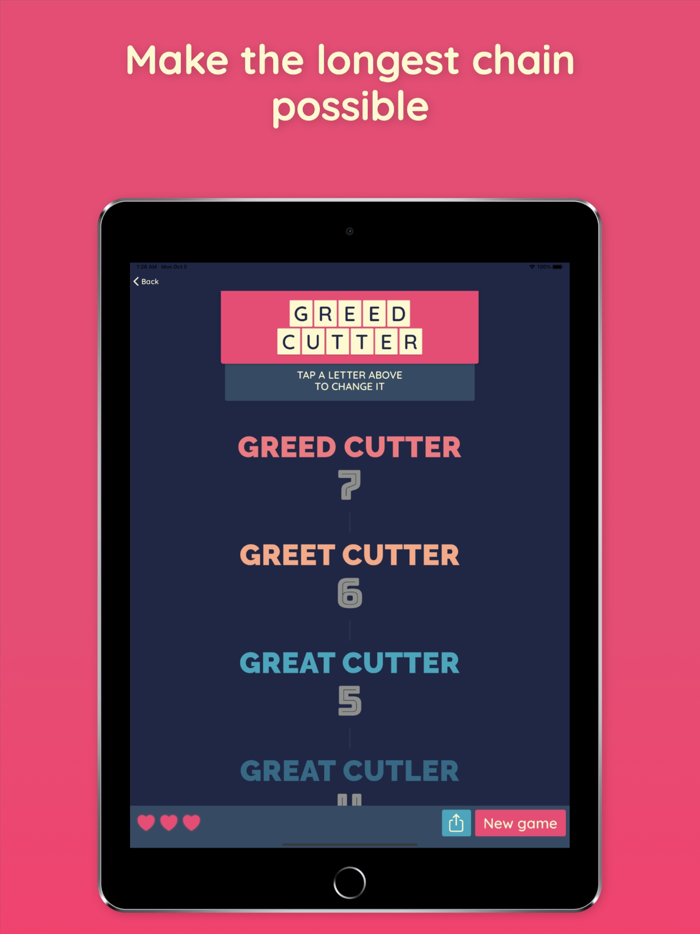 Flip Flop Daily word challenge