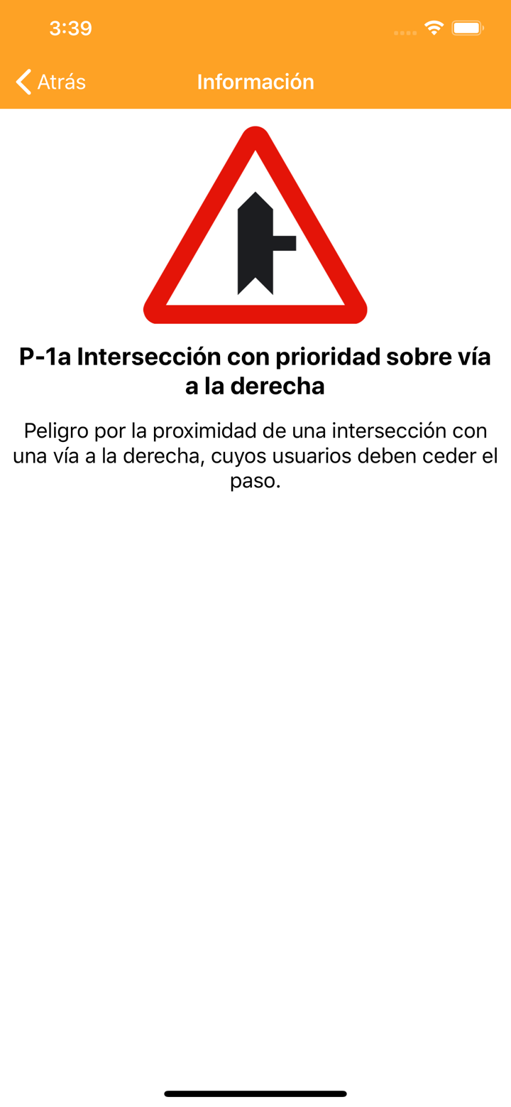 Señales de Trafico de la DGT screenshot 7