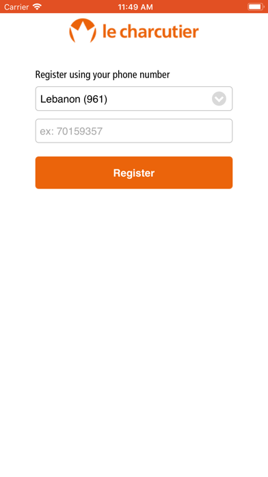 Le Charcutier Rewards iPhone screenshot 2 - Food & Drink app