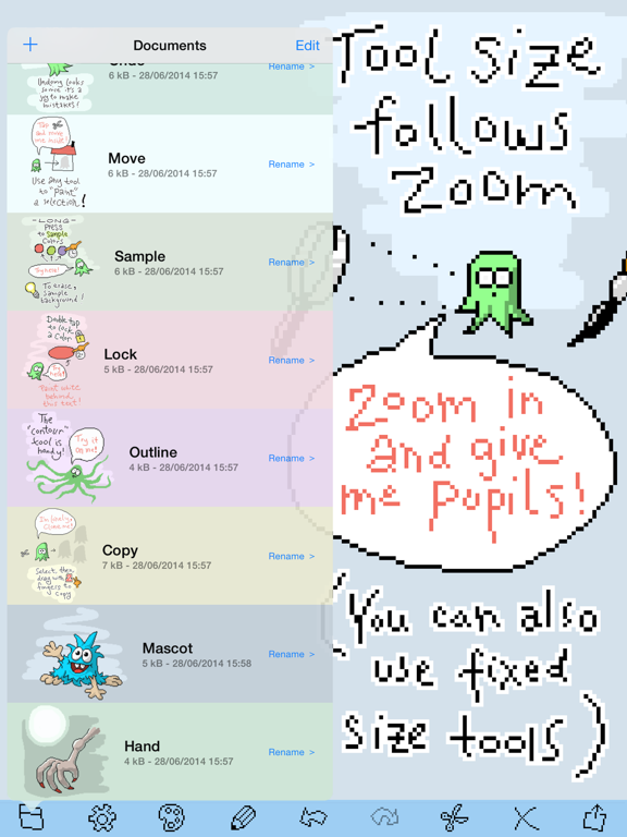 Pixel Playground Lite iPad screenshot