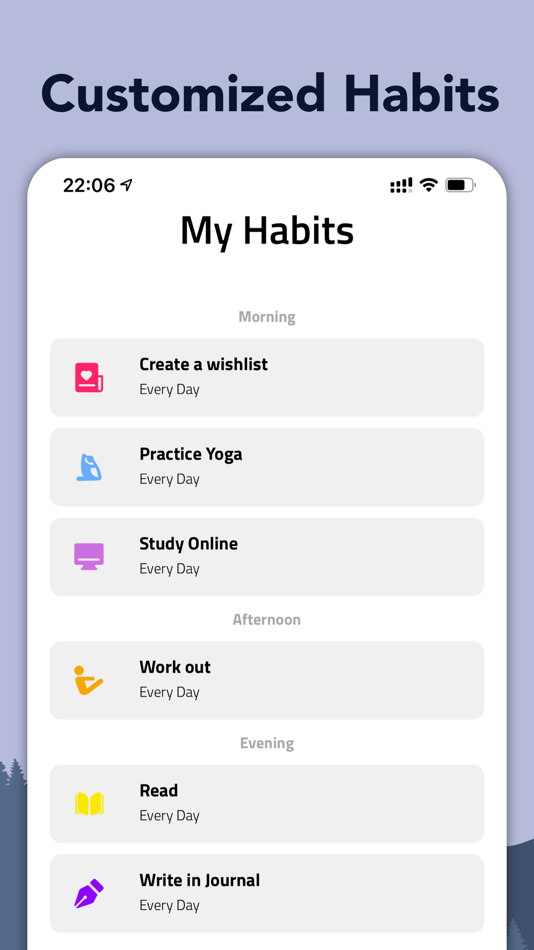 #5. Habit Tracker & Reminder -Rise (iOS) 来自: Shanxiyunzhishuweikeji