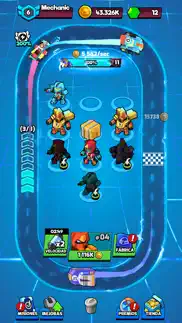 merge robots - idle games iphone screenshot 1