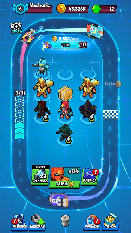 Merge Robots - Idle Games