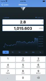bitcoin convert iphone screenshot 3