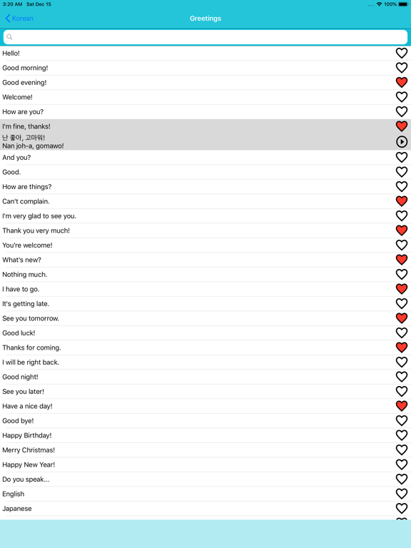 MTL Learn Korean iPad screenshot 4 - Education app