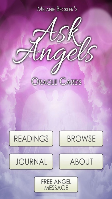 Ask Angels Oracle Cards Screenshot