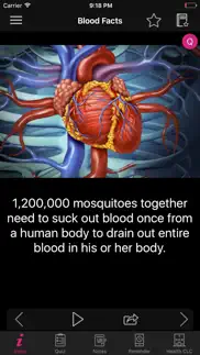 human anatomy blood facts 2000 iphone screenshot 1