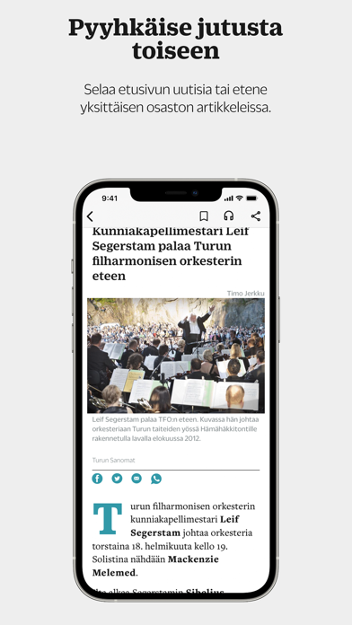 TS – Turun Sanomat Screenshot