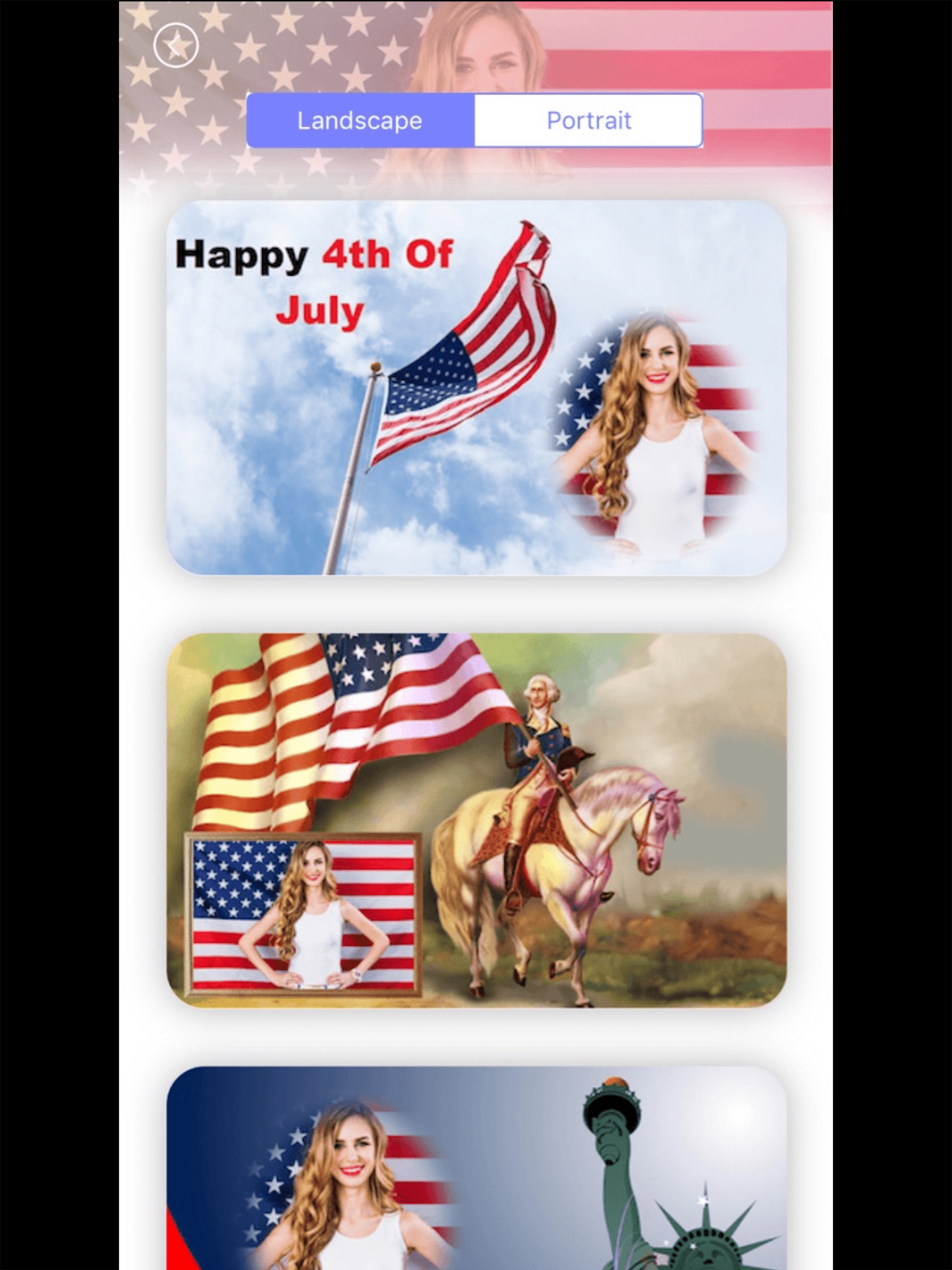 4th of July Day Photo Frames