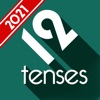 12 English tenses practice icon